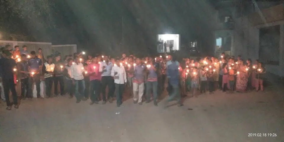 કેન્ડલ માર્ચ (ફેબ્રુ. 2019)