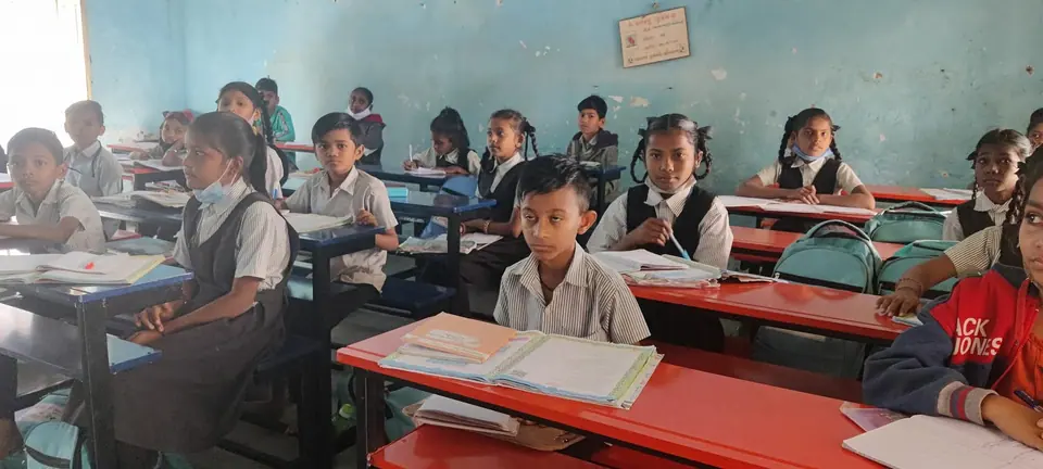 Classroom students