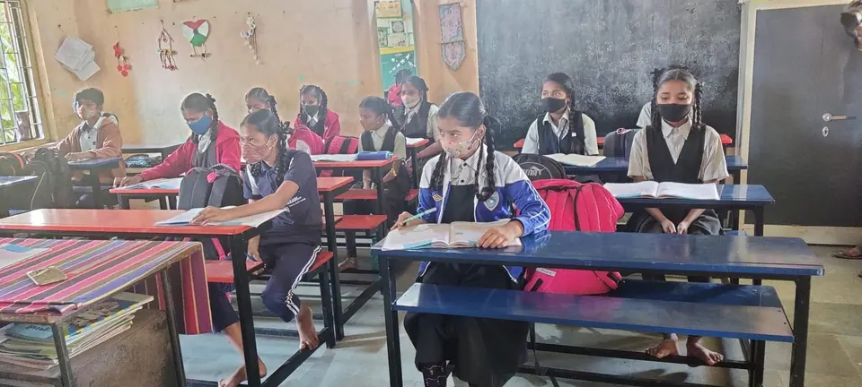 Classroom students