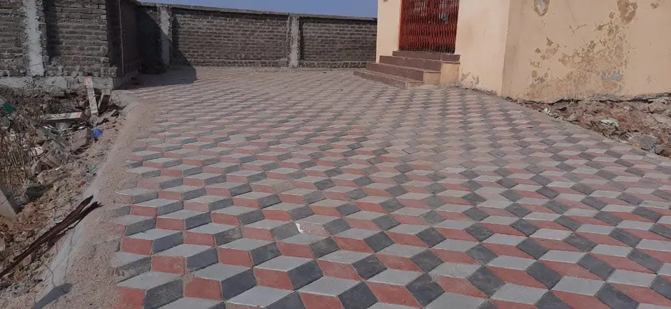 Paver-block surface