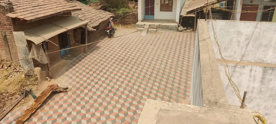 Paver-block lane