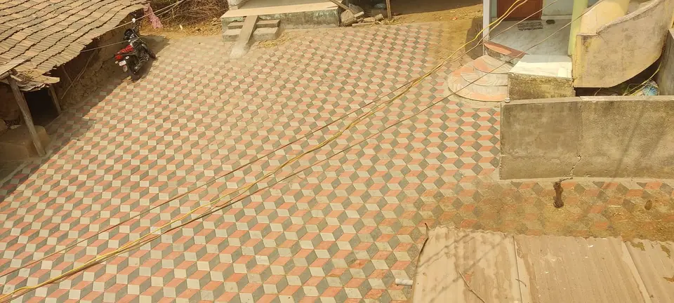 Paver-block lane